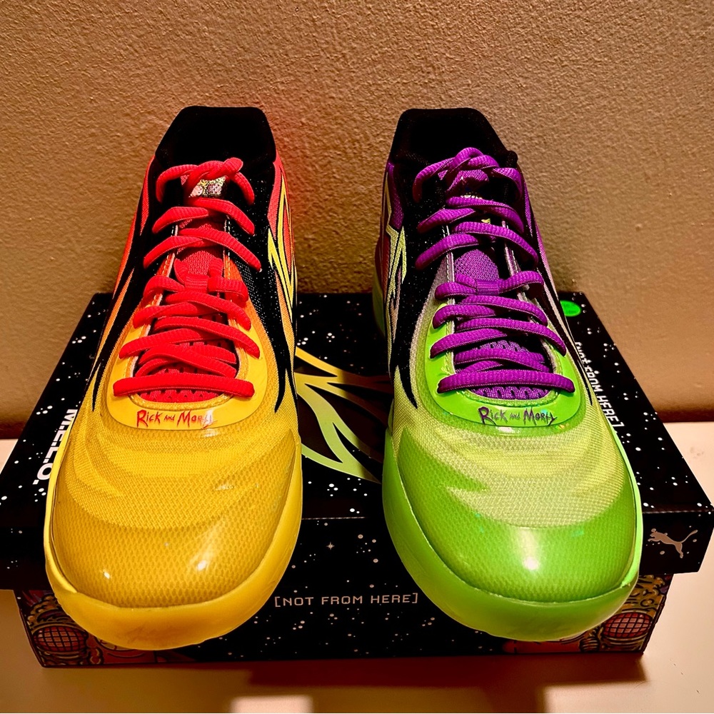 Puma, LaMelo Ball Rick and Morty MB 0.2. Men size 10